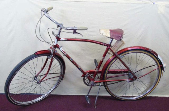Vintage Red Raleigh Colt Bike Men s Bicycle