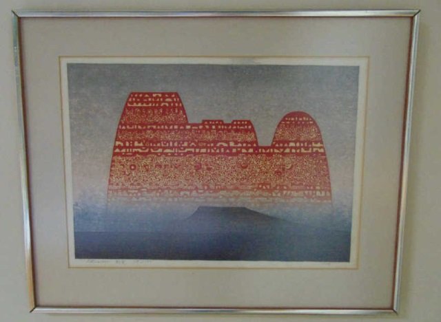Yoshida Toshi Signed & Framed Japanese Print (1 of 5)