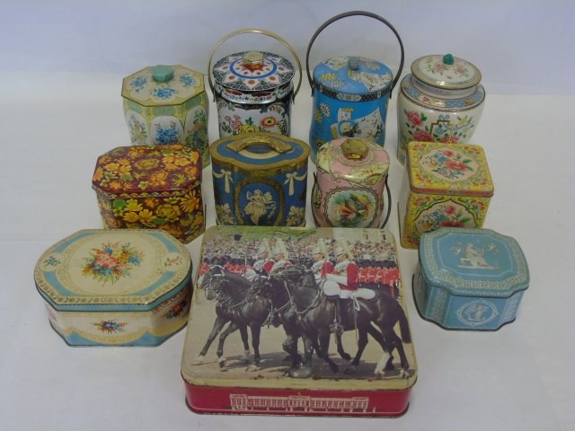 Collection of Vintage Kitchen Tins & Tea Caddies (1 of 7)