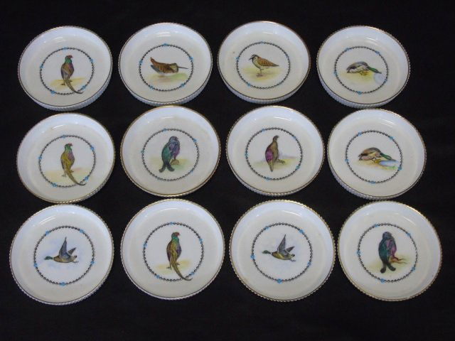 Set of 12 English Royal Worcester Coasters (1 of 5)