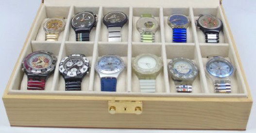 Lot of 12 Mens / Womens Swatch Watches Quartz (1 of 7)