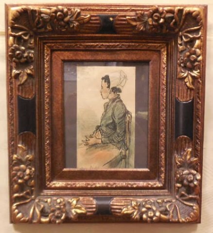 Colored Etching By Henri Boutet "Cancalaise" (1 of 5)