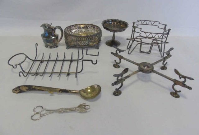 Assorted Antique & Vintage Silver Plate Items (1 of 4)