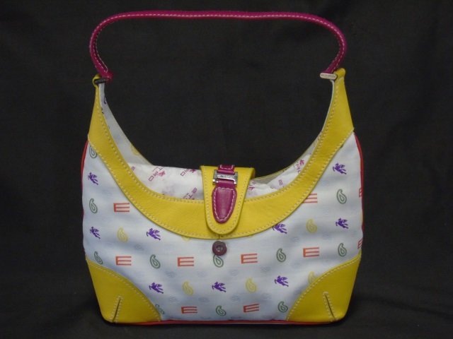 Contemporary Etro Purse / Hand Bag w/ Dust Cover: Contemporary Etro Purse / Hand Bag w/ Dust Cover. Nice condition, with original dust cover and tissue paper stuffing. bag without strap measures 11 by 9.5 inches.