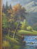Sunderman- Landscape Oil Painting w/ Mountains - 2