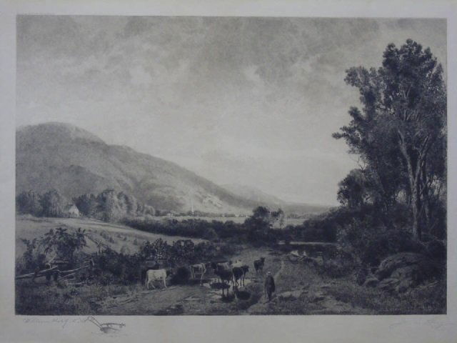 William Hart - J. S. King Engr. Landscape w/ Cows (1 of 4)