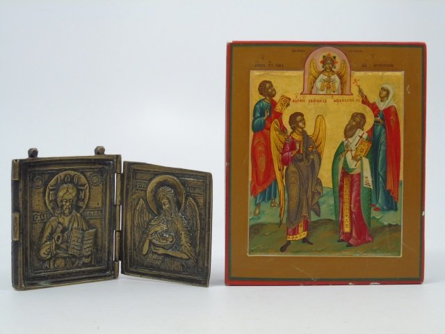 Lot of 2 Imperial Russian Icons (1 of 8)