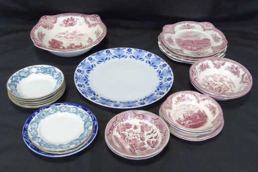 Large Lot of English Porcelain Johnson Bros. (1 of 5)
