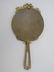 Antique French Gilt Bronze Ormolu Hand Mirror - 2