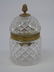 Antique French Empire Style Cut Crystal Table Box