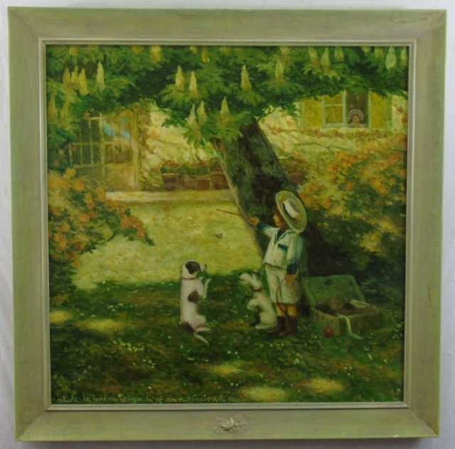 Antonio Saliola  (b 1939) Oil Painting on Canvas (1 of 5)