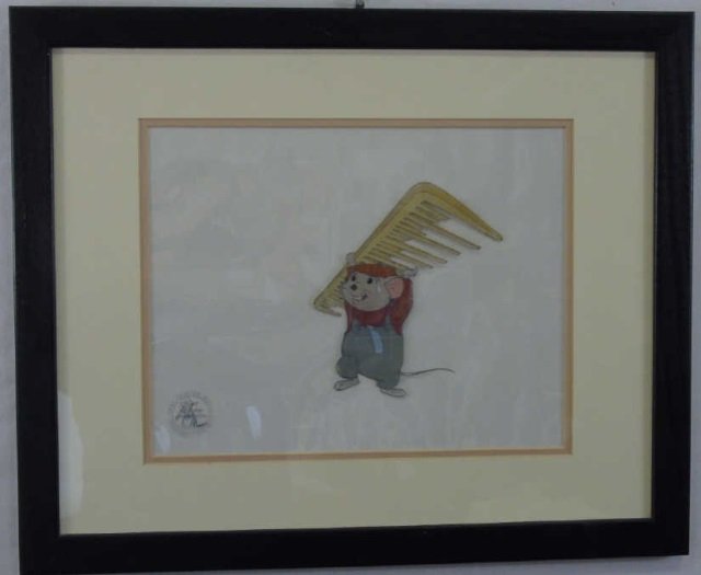Walt Disney Animation Cel Bernard "The Rescuers" (1 of 3)