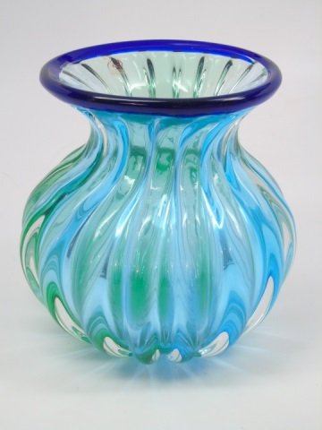 Murano Hand Blown Glass Vase Formia Artisans (1 of 4)