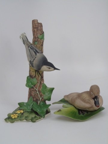 2 Boehm Painted Porcelain Bisque Birds (1 of 7)