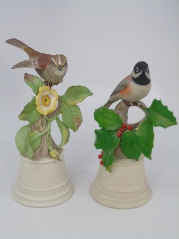 2 Boehm Painted Porcelain Bisque Birds (1 of 5)