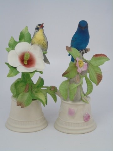 2 Boehm Painted Porcelain Bisque Birds (1 of 5)