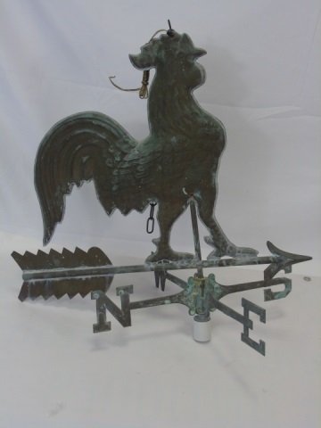 Vintage Rooster Weathervane Ceiling Fixture (1 of 4)