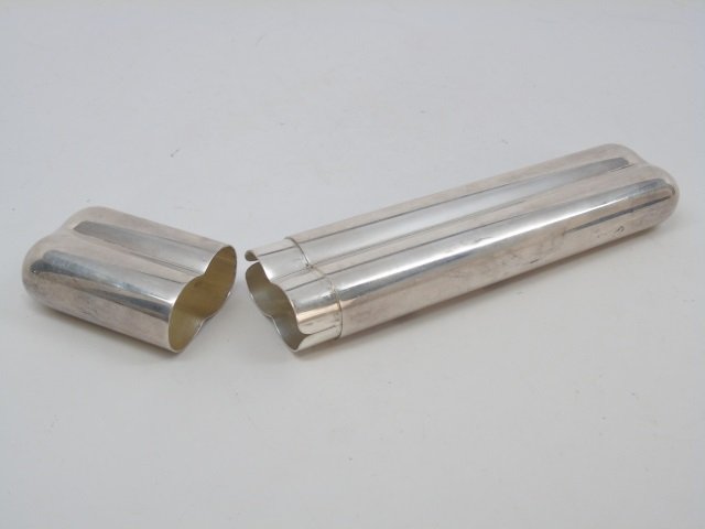 Silver Double Cigar Holder (1 of 3)