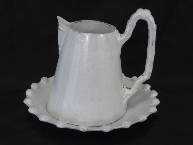 Contemporary ABC Home Pottery Pitcher & Basin (1 of 4)
