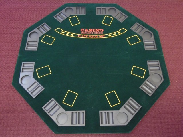 Casino Dealer's Choice Portable Poker Table Pad (1 of 4)