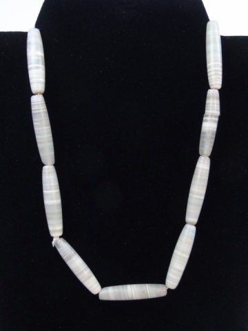 Chinese Neolithic Agate Bead Necklace (1 of 3)