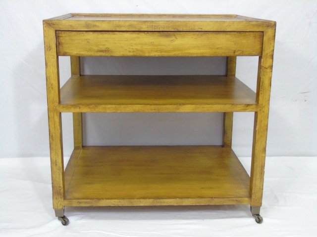 Contemporary Traditional End Table w/ Drawer (1 of 2)