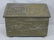 Antique Late 19th Cent. Trunk with Embossed Tin