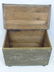 Antique Late 19th Cent. Trunk with Embossed Tin - 5