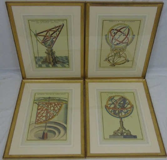 4 Framed Prints of Astronomical Instruments (1 of 5)