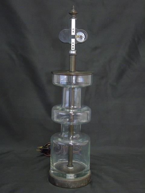 Modern Contemporary Clear Glass Lamp (1 of 4)