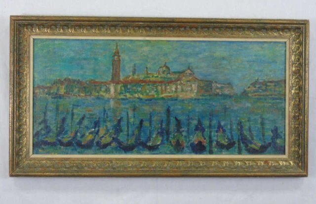 Mary Georgina Wade Wilson- Oil Painting Venice (1 of 3)