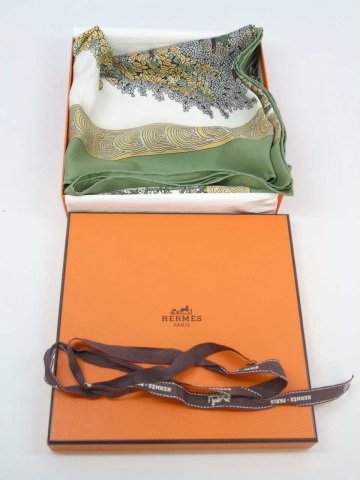 Hermes Silk Scarf - Les Legendes de L'arbre w/ Box (1 of 7)