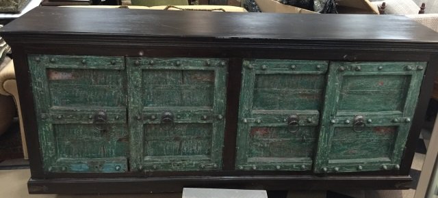 Custom Contemporary Spanish Revival Style Console (1 of 6)