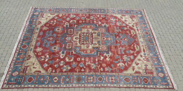 Pottery Barn Oriental Hand Knotted Wool Rug Carpet (1 of 7)