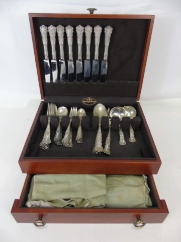 Full Service for 8 Sterling Silver Gorham Flatware (1 of 9)