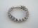 Contemporary Custom White Gold & Diamond Mesh Band - 2