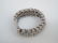 Contemporary Custom White Gold & Diamond Mesh Band - 3