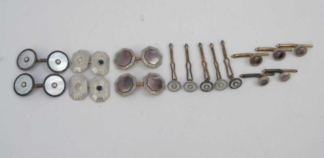 Collection of Vintage Cuff Links & Buttons (1 of 6)