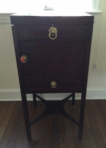 Antique 19th C American Washstand Cabinet (1 of 3)