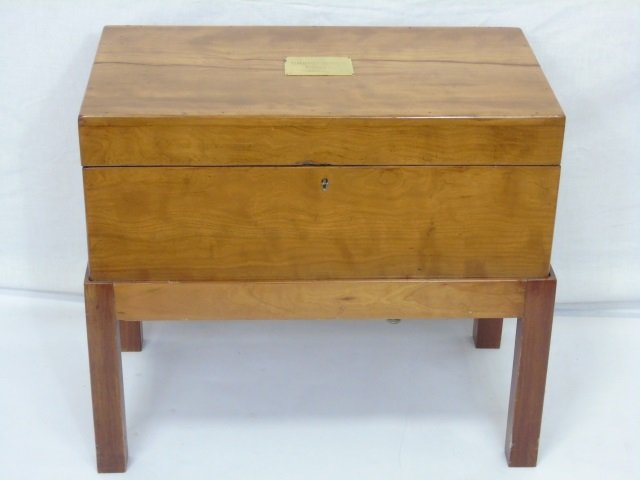 English Victorian Style Writing Desk on Stand (1 of 10)