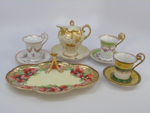 Antique & Vintage Porcelain Cups & Saucers (1 of 7)