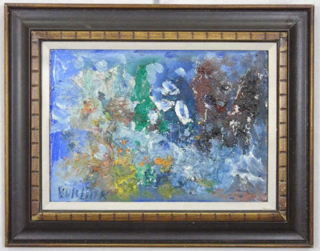 David Burliuk - Russian Painting w Provenance (1 of 10)
