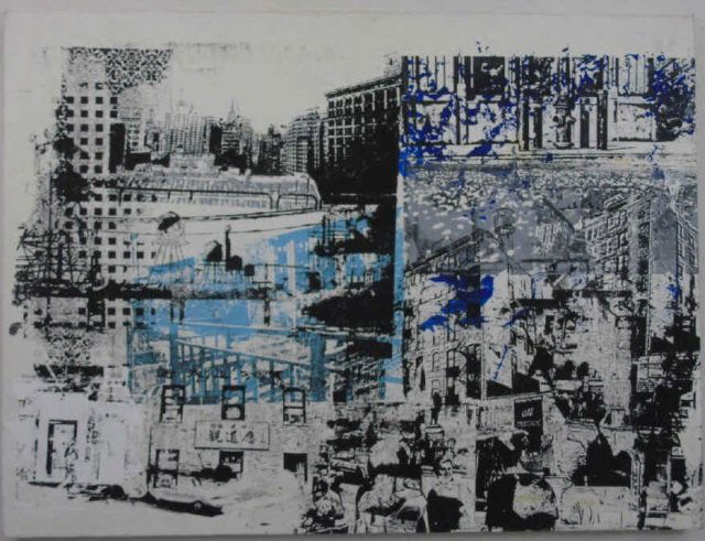 Contemporary Modern New York Cityscape Painting (1 of 7)