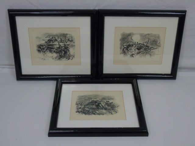 Walter Gottschalk 1942 German Signed Prints (1 of 8)