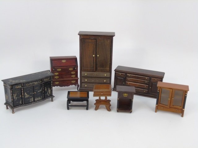 Dollhouse - Vintage Miniature Bespaq Furniture (1 of 5)