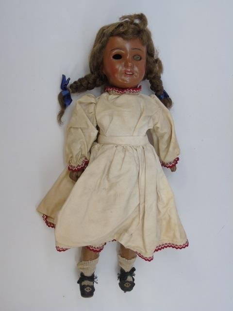 Antique French SFBJ 301 Type Black Doll (1 of 3)