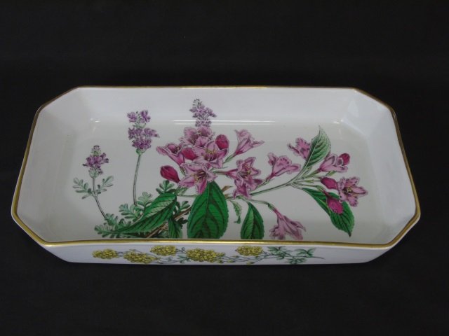 Spode Stafford Flowers Weigela & Lavender Platter (1 of 4)