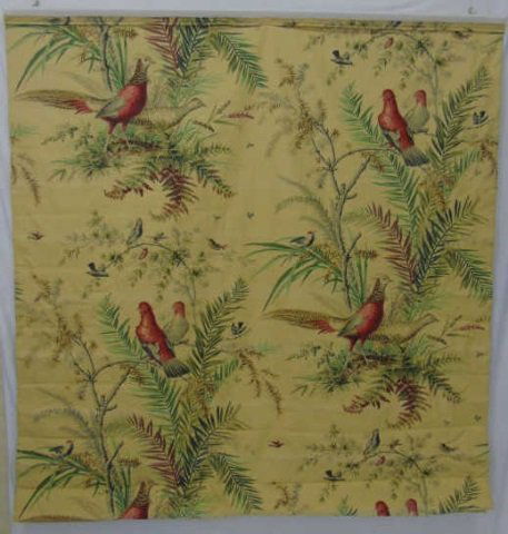 3 Valances w/ Working Drapery Panels Tan Linen (1 of 8)