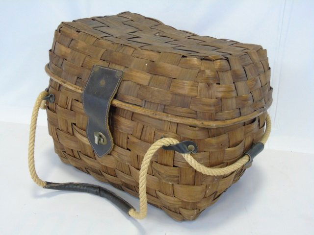 Vintage Woven Picnic Basket Rope Strap (1 of 5)