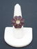 Contemporary Colored & White Diamond Flower Ring - 2